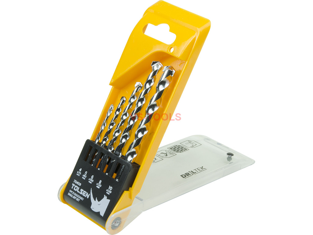 5pcs 4mm10mm Masonry Brick Block Tile Concrete Drill Drilling